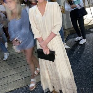 Cream maxi dress